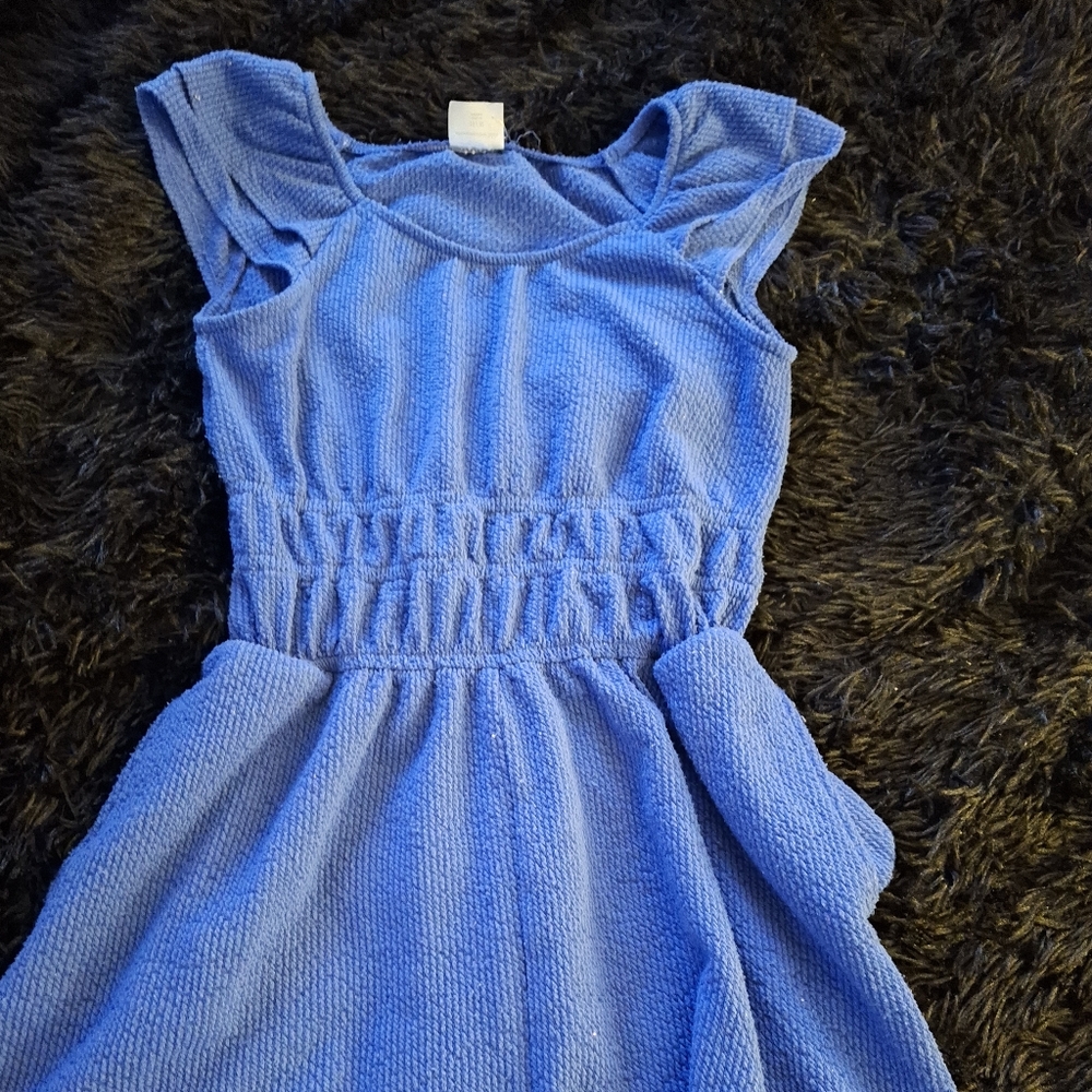 Abercrombie Kids Vibrant Blue Knit Dress